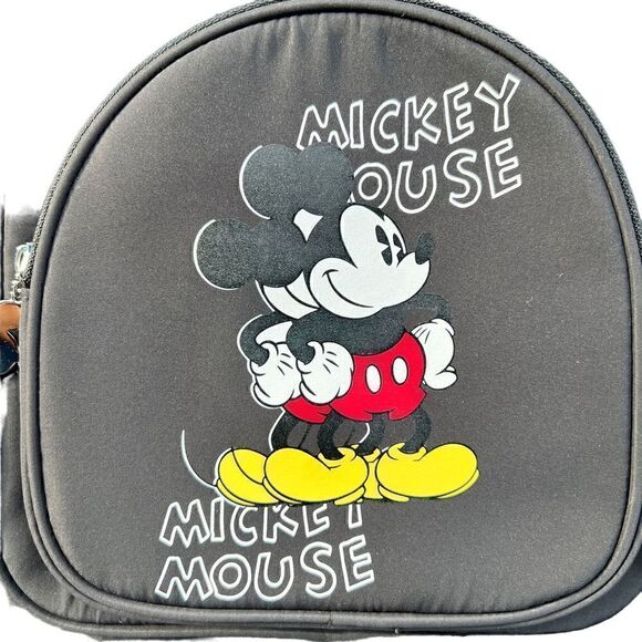 Disney Mickey Mouse Black Mini Backpack & Fanny Pack Set - Picture 6 of 16